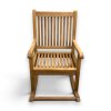 5290 2 kreslo houpaci teak 64x88x106