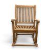5290 3 kreslo houpaci teak 64x88x106