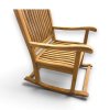 5290 6 kreslo houpaci teak 64x88x106