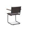 Židle Duncan  Stof Rawhide Brown 03 Gun color frame (Color Brown 03)